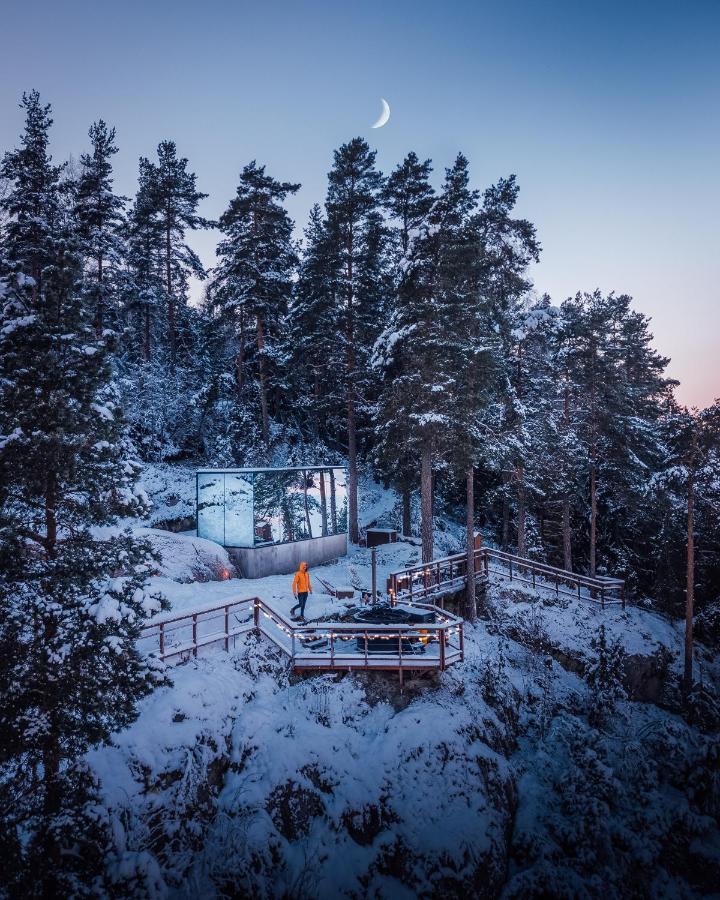 The Wonderinn Mirrored Glass Cabin - Wonderinn Delta Hektner Екстер'єр фото